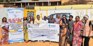 Sud-Kivu : l’AFEM renforce les capacités des femmes leaders du Nord-Kivu et du Sud-Kivu en plaidoyer et leadership pour une paix durable