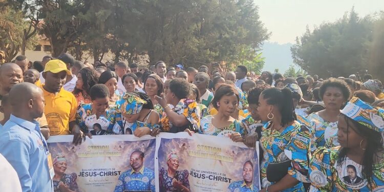 BUKAVU : la prière, pilier spirituel de la commémoration du cinquantenaire de l’église universelle de jésus christ dans le monde
