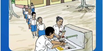 UNPC/Sud-Kivu : il est temps d&rsquo;agir, les élèves sensibilisés au lavage des mains pour lutter contre la maladie à virus Ebola