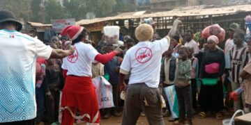 Bukavu : le consortium HALT-EBOLA intensifie la riposte communautaire à travers une vaste campagne de sensibilisation sanitaire