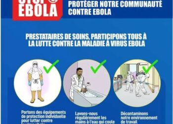 Lutte contre Ebola : les prestataires de soins appelés à renforcer la prévention