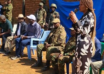 Walungu : l’AT Shengamungu Anastasie remercie l’AFC-M23 pour la cabine et le transformateur électrique installés à Cibarhama