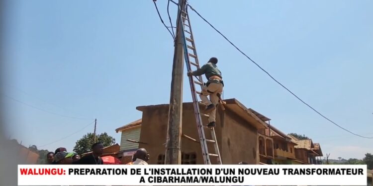 Walungu : Cibarhama se réjouit de la mise en service d’un nouveau transformateur électrique