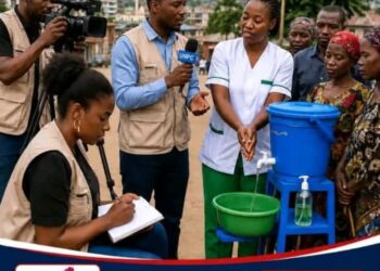 Lutte contre Ebola : l’UNPC Sud-Kivu sensibilise au lavage régulier des mains