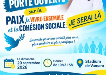 Bukavu : la SJBG-RDC invite la population à la Foire provinciale pour la paix et la cohésion sociale ce 20 septembre au Stadium de Vamaro