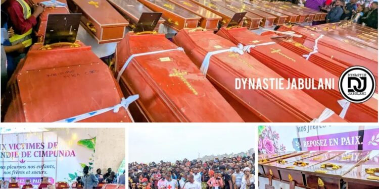 Obsèques des 27 victimes de Cimpunda : l’AFC/M23, Corneille Nangaa et Bertrand Bisimwa aux côtés des familles endeuillées