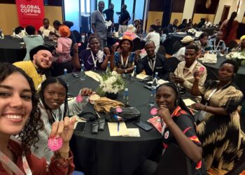 Global Coffee Conference : Olivier Mayanga et les femmes leaders de la CADI COOP-CA à Kigali pour « mieux valoriser le travail des producteurs »