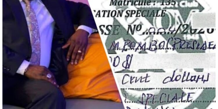 OC Muungano : le Conseil des Jeunes de l’Espace Lega, sous le leadership de Crispin Mpombo, apporte un appui financier au club emblématique